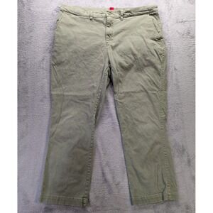 100 Thieves Men's Chino Pants Size 42 (fits 40x27) Green Cotton Blend E-Sports